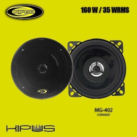 Coaxial de 4" Kipus MG-402