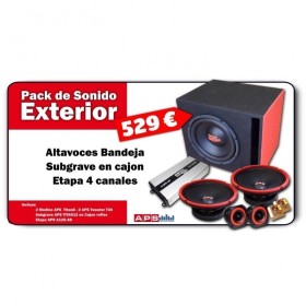 Pack Sonido Exterior APS 2019