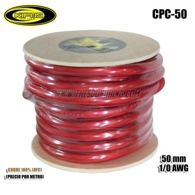 Cable puro cobre Kipus CPC-50 (OFC)
