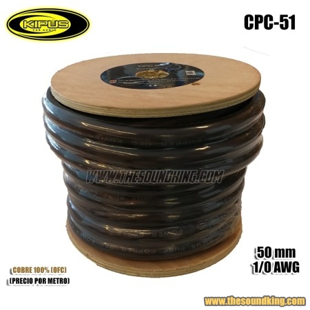 Cable puro cobre Kipus CPC-51 (OFC)
