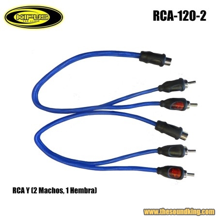 Cable RCA Y Kipus RCA-120-2