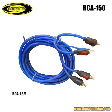 Cable RCA 1,5m Kipus RCA-150