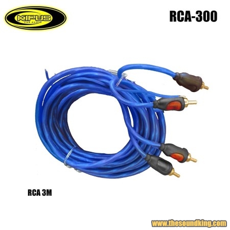 Cable RCA 3m Kipus RCA-300