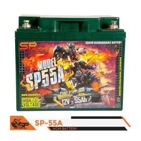 Bateria SP AUDIO SP55AGM 55A/2000A MAX