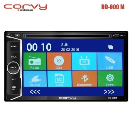 Radio DVD Doble Dim Corvy DD-600 M
