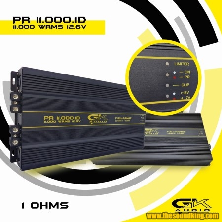 Amplificador GK Audio PR 11000.1 - 1 Ohm