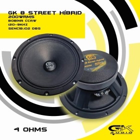 Altavoz GK Audio 8" Street Hibrid 4 Ohm