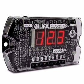 Voltmetro JFA Electronicos con sequencer remoto