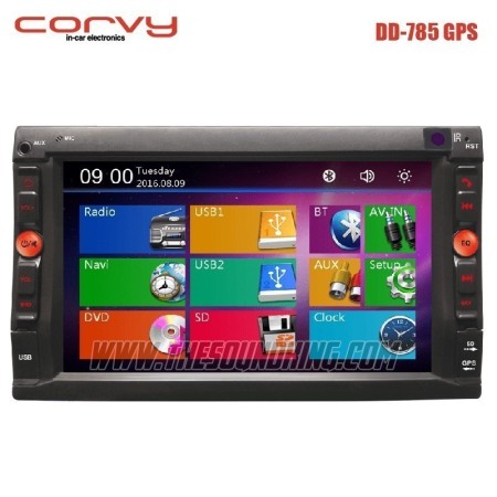 Radio DVD Doble Dim Corvy DD-785 GPS